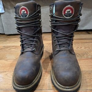 Irish Setter Dark Brown Leather Boots